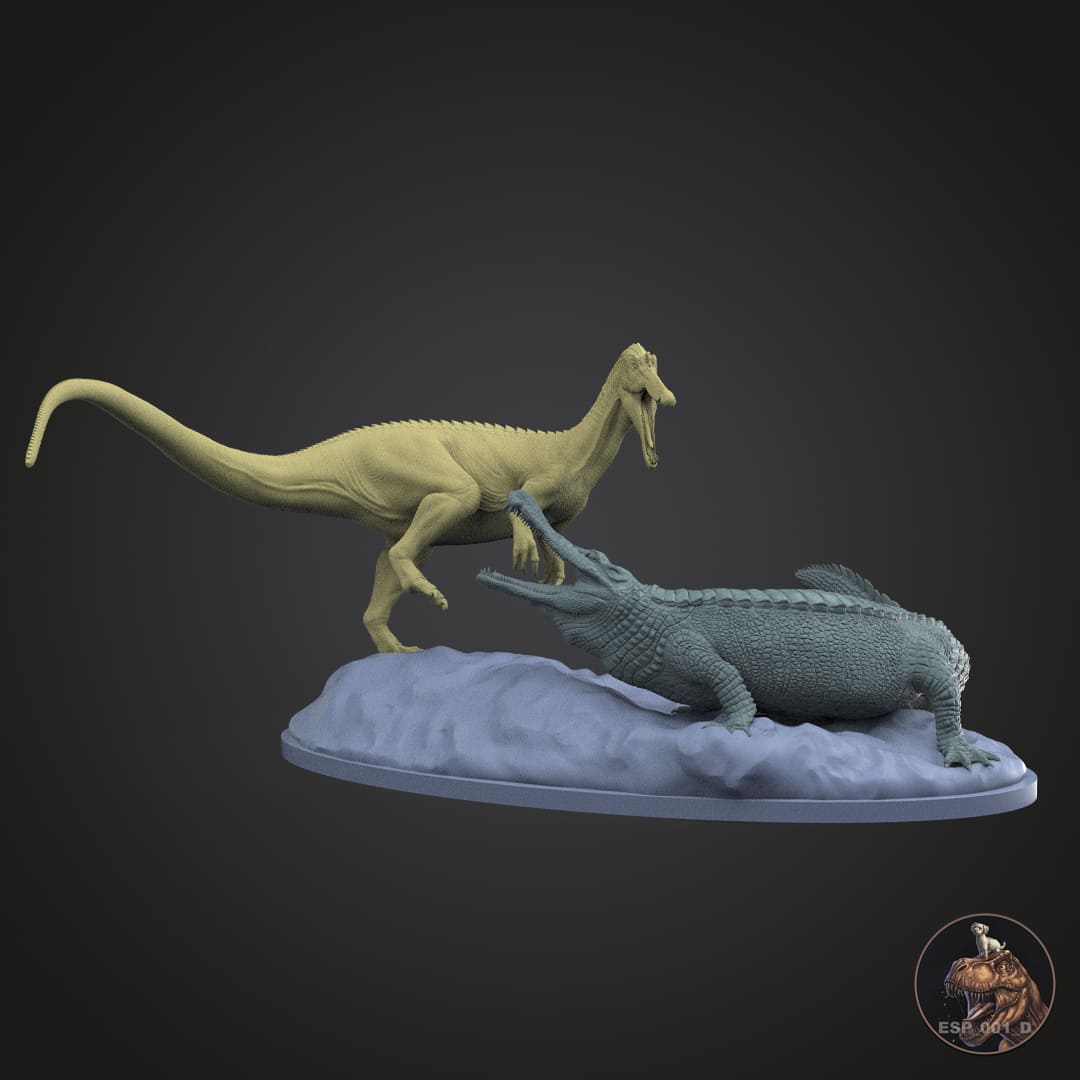 Sarcosuchus / Suchomimus