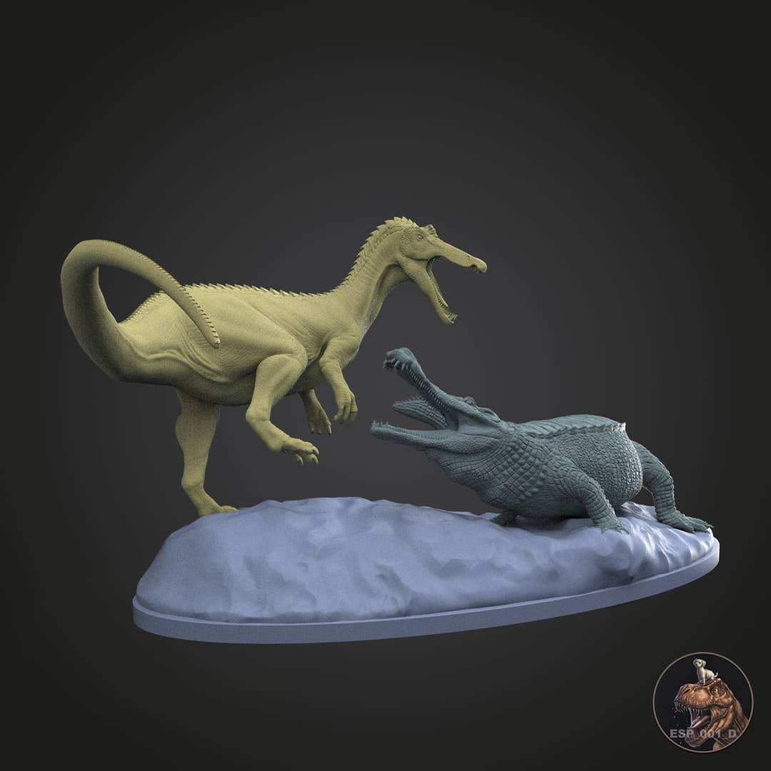 Sarcosuchus / Suchomimus