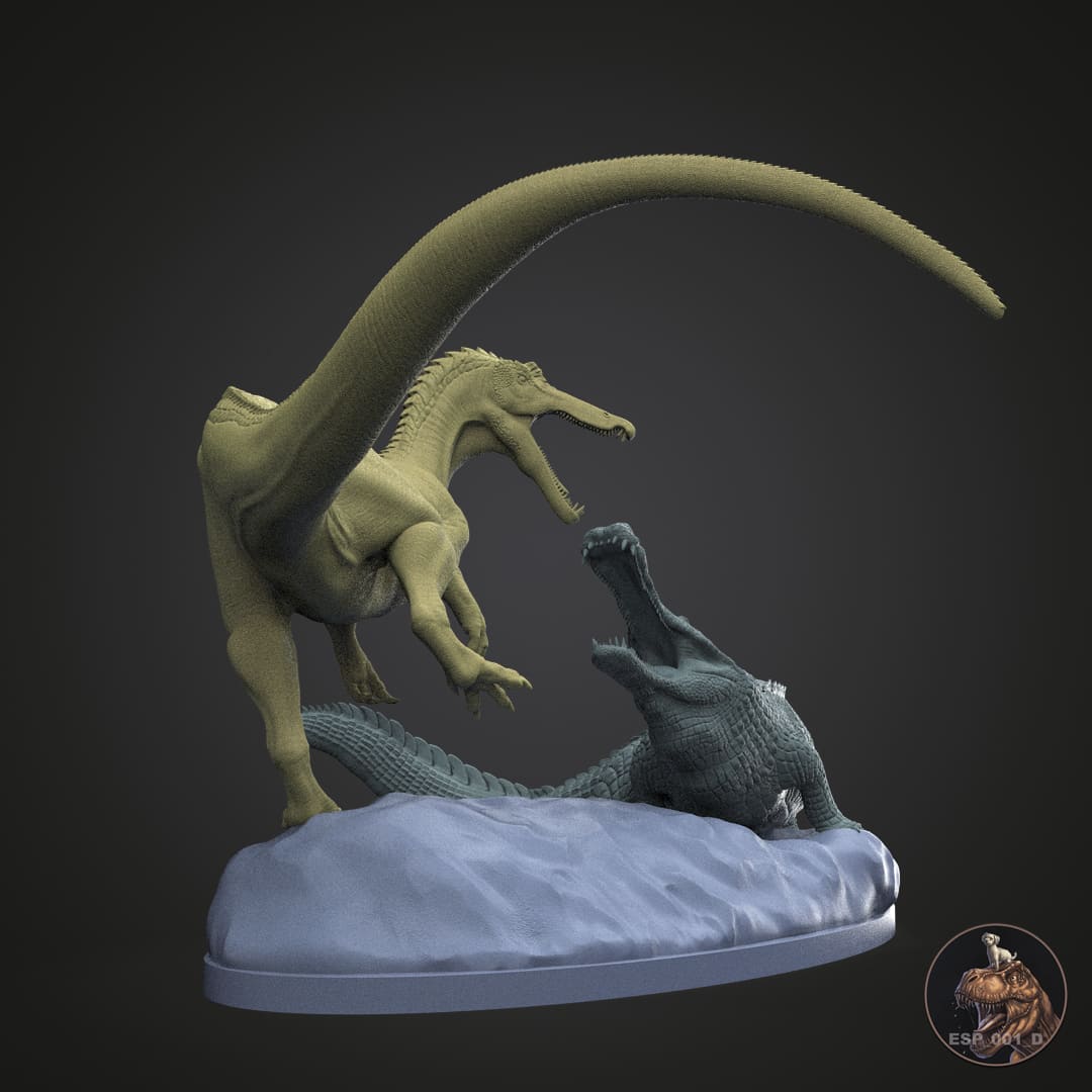 Sarcosuchus / Suchomimus