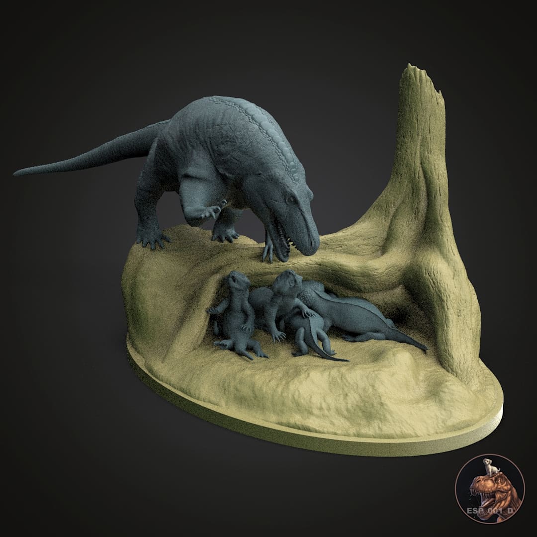 Saurosuchus - Hyperodapedon