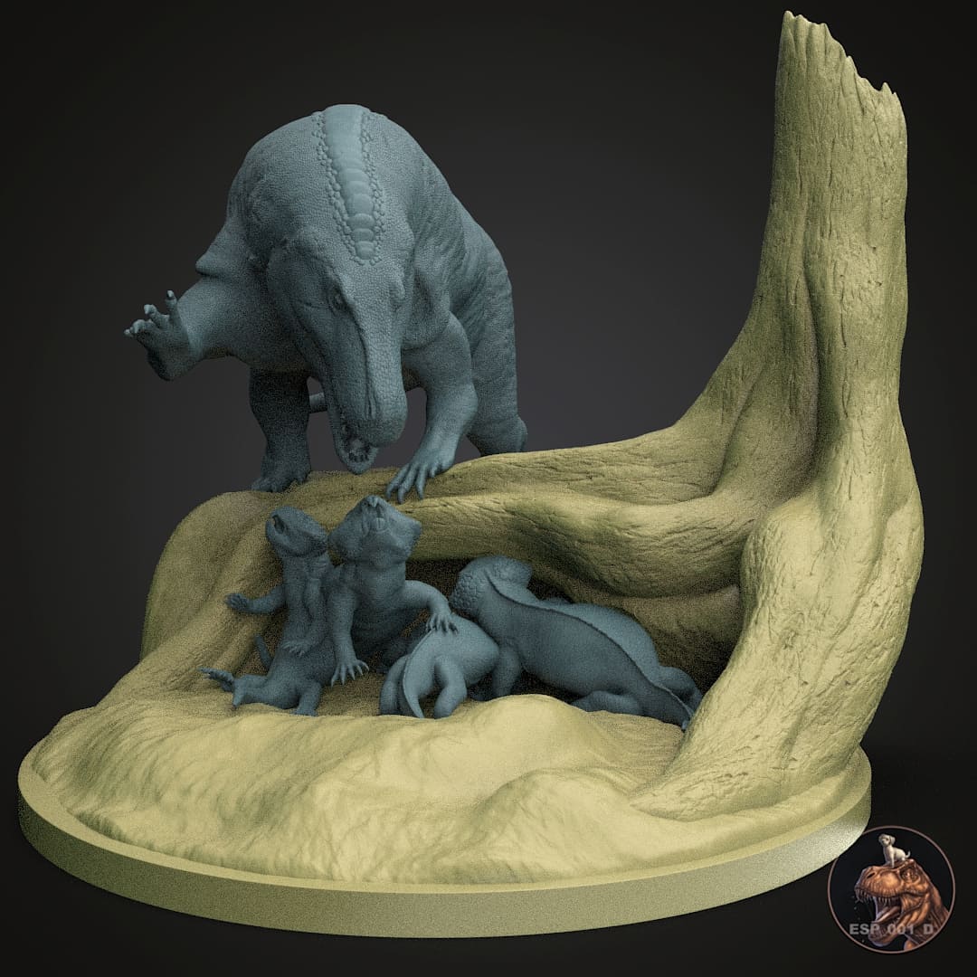 Saurosuchus - Hyperodapedon