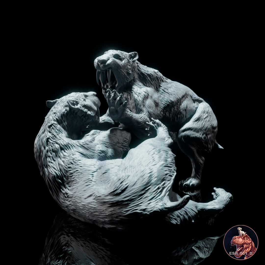 Carnivores Ice Age Smilodon