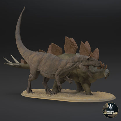 Stegosaurus stenops / Allosaurus fragilis