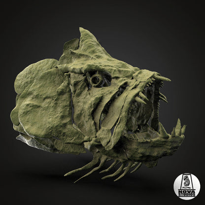 Xiphactinus audax skull