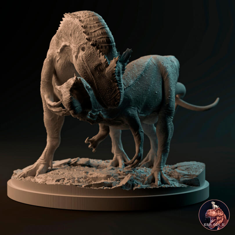 Dinosaurer T Rex Vs Allosaurus