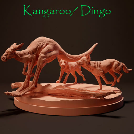 Kangaroo / Dingo