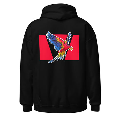 Ara Macao unisex hoodie