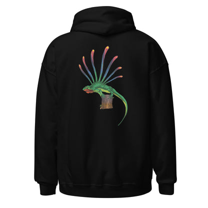 Longisquama unisex hoodie