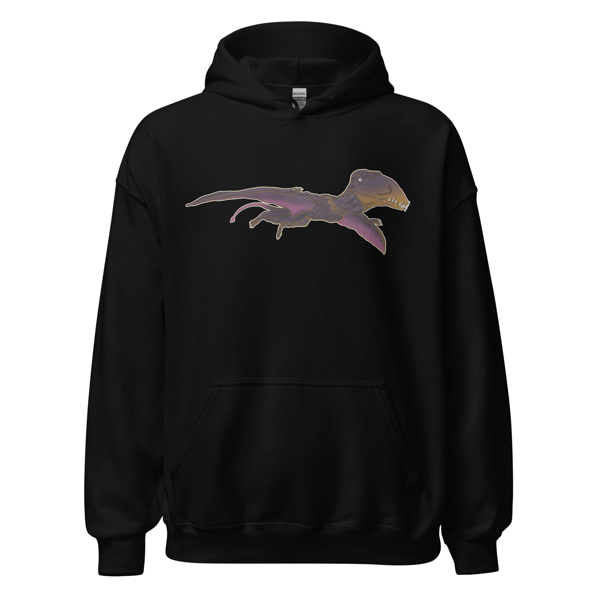 Sudadera con capucha unisex Dimorphodon