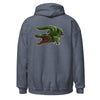 Sudadera con capucha unisex Deinosuchus