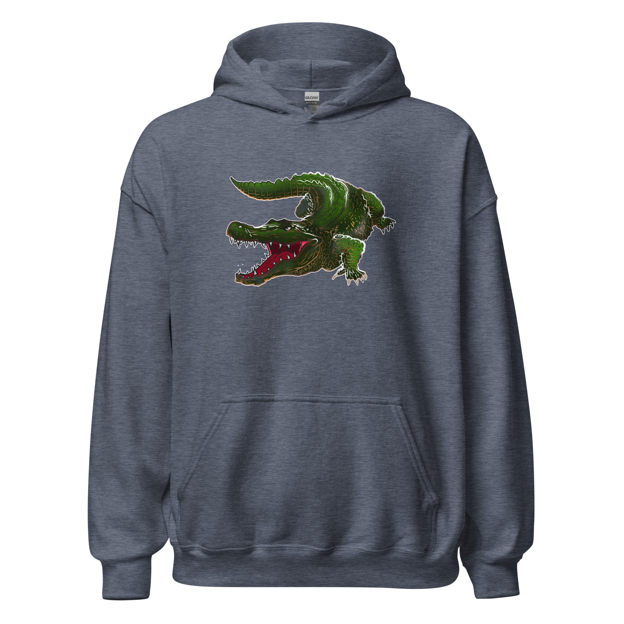 Sudadera con capucha unisex Deinosuchus