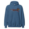 Sudadera con capucha unisex Dimorphodon