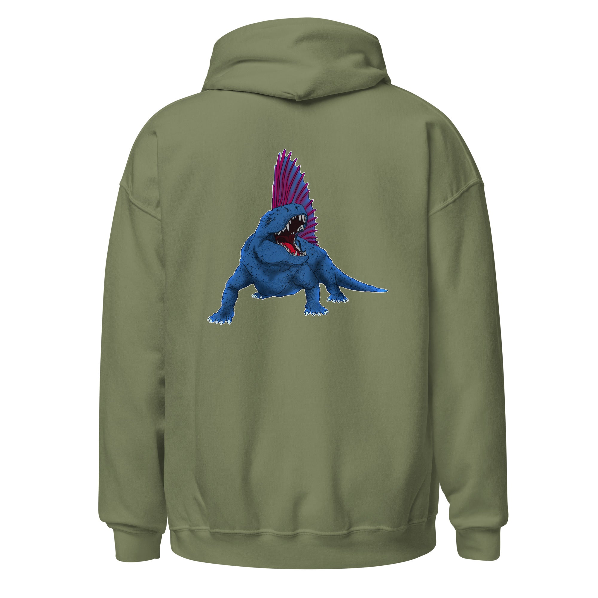 Sudadera con capucha unisex Dimetrodon