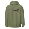 Sudadera con capucha unisex Dimorphodon