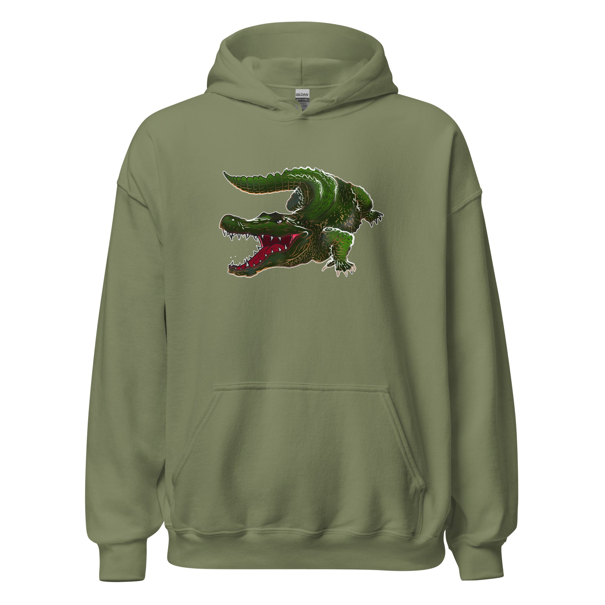 Sudadera con capucha unisex Deinosuchus