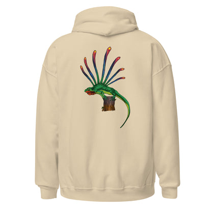 Longisquama unisex hoodie