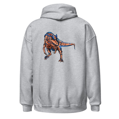 Allosaurus unisex hoodie