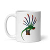 Taza blanca brillante Longisquama