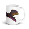 Taza blanca brillante Dimorphodon