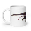 Taza blanca brillante Dimorphodon