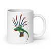 Taza blanca brillante Longisquama