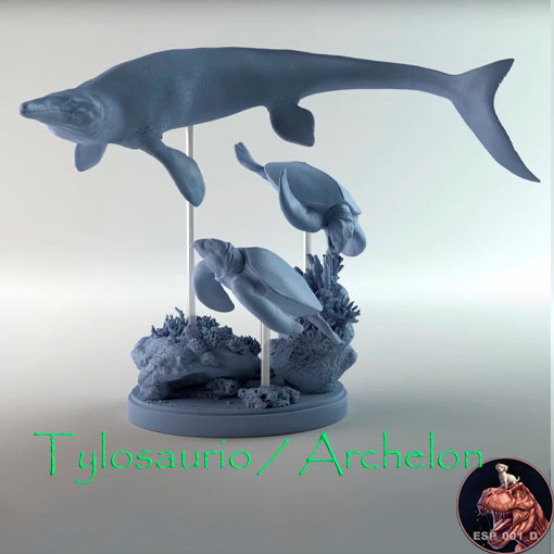 Tylosaurus / Archelon